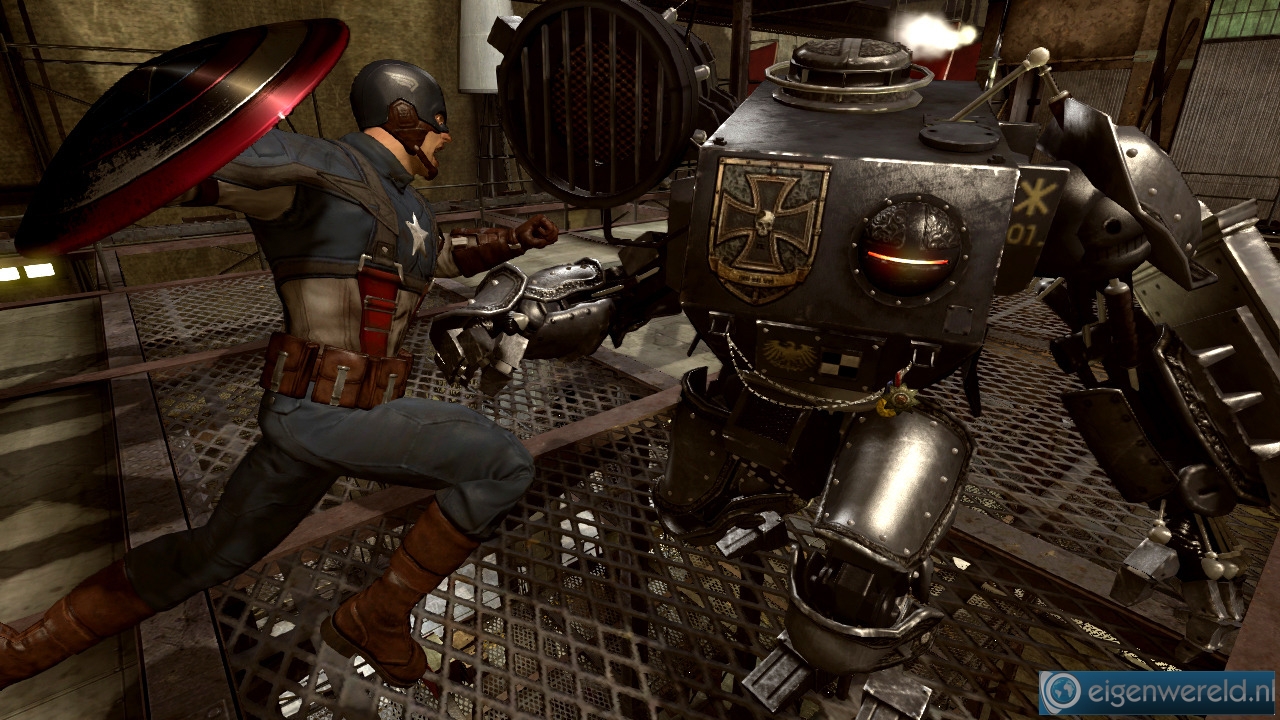 Screenshot van Captain America: Super Soldier 