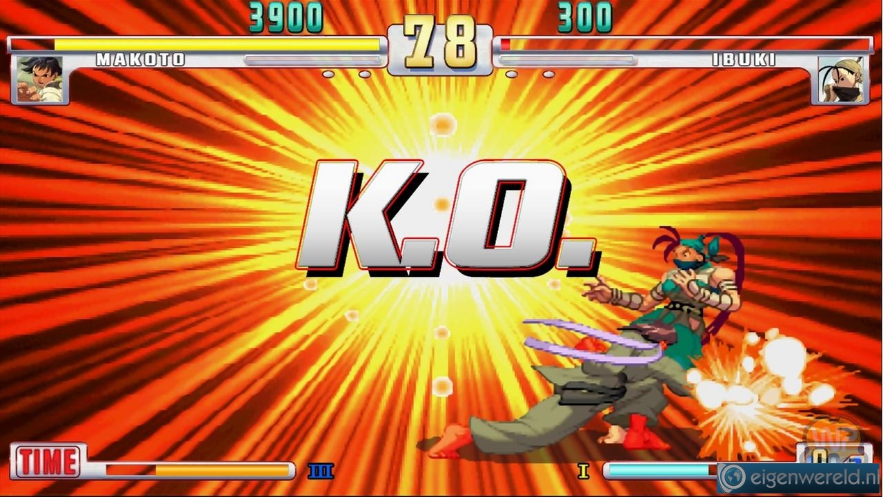 Screenshot van Street Fighter 3: Third Strike Online