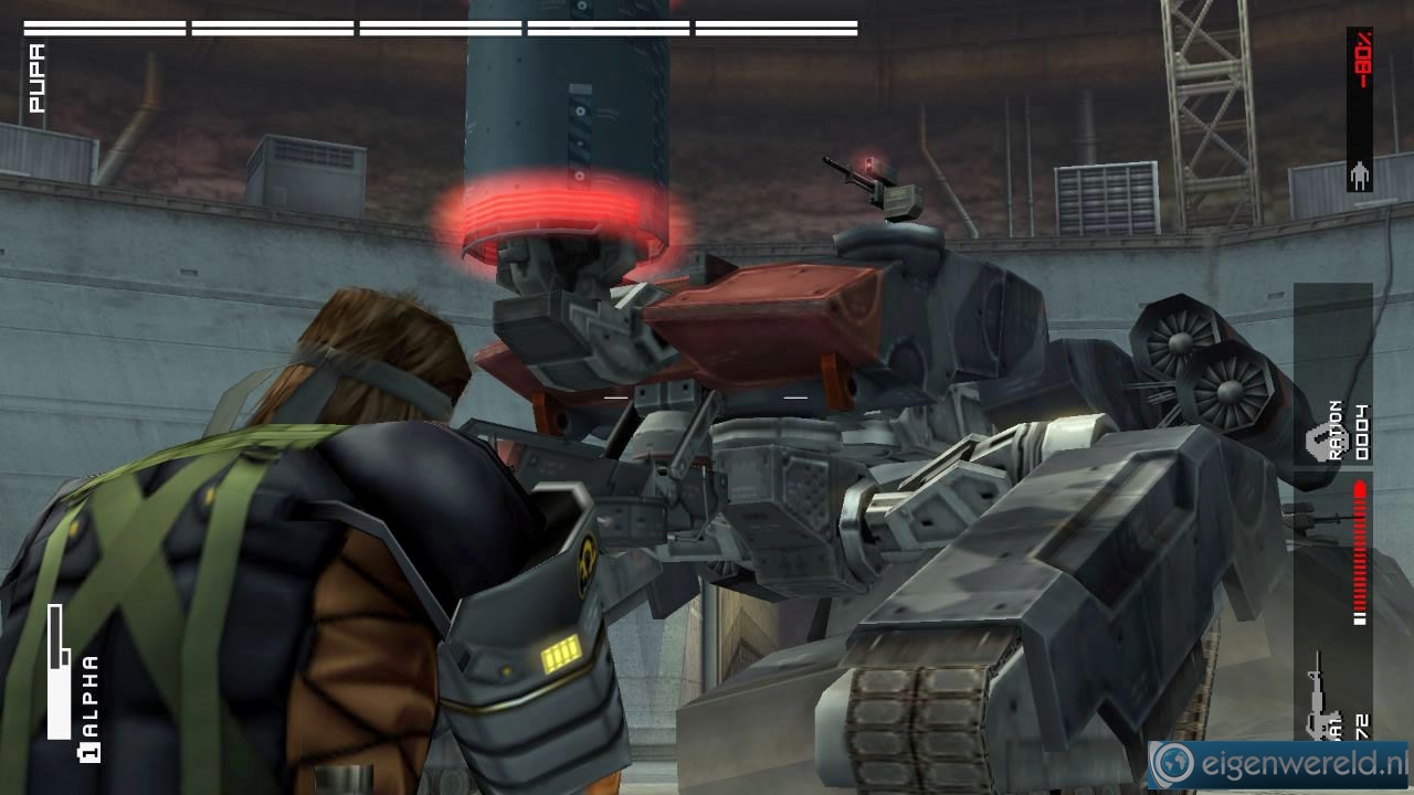 Screenshot van Metal Gear Solid HD Collection
