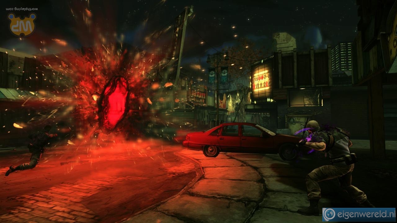 Screenshot van The Darkness 2