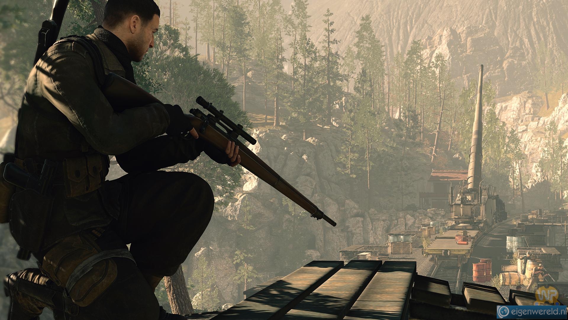 Screenshot van Sniper Elite 3