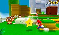 Screenshot van Super Mario 3D