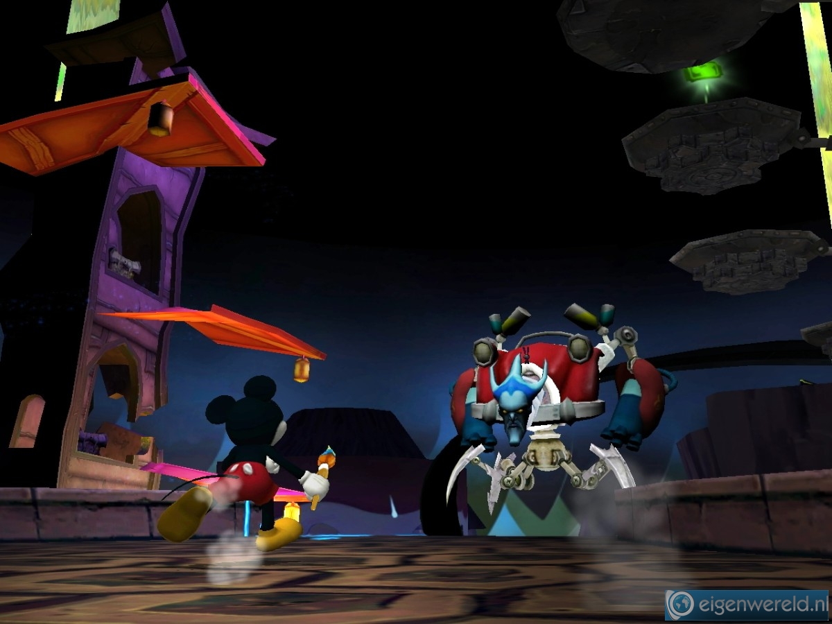 Screenshot van Epic Mickey