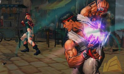 Screenshot van Super Street Fighter IV 3D