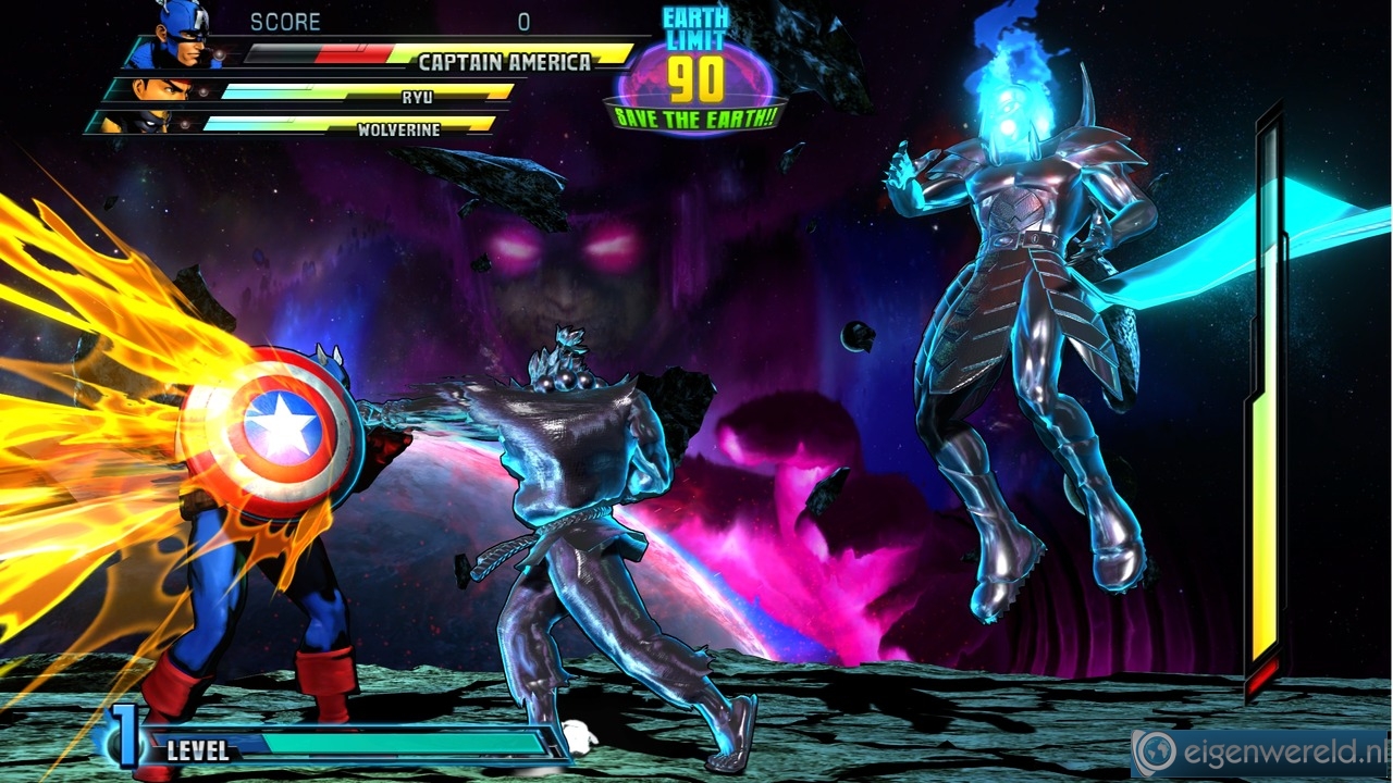 Screenshot van Marvel vs. Capcom 3: Fate of Two Worlds